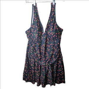 Summer Mae Women's 4x Cherry Print One Piece Swimsuit Nwt